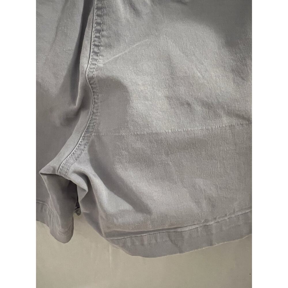 Boden Chino Shorts Sz 8 Gray Cotton/Spandex Blend Flat Front Womens Pockets - Picture 4 of 8